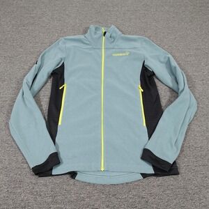 Norrona Jacket Mens Small Blue Falketind Warm1 Fleece Full Zip Hiking Polartec